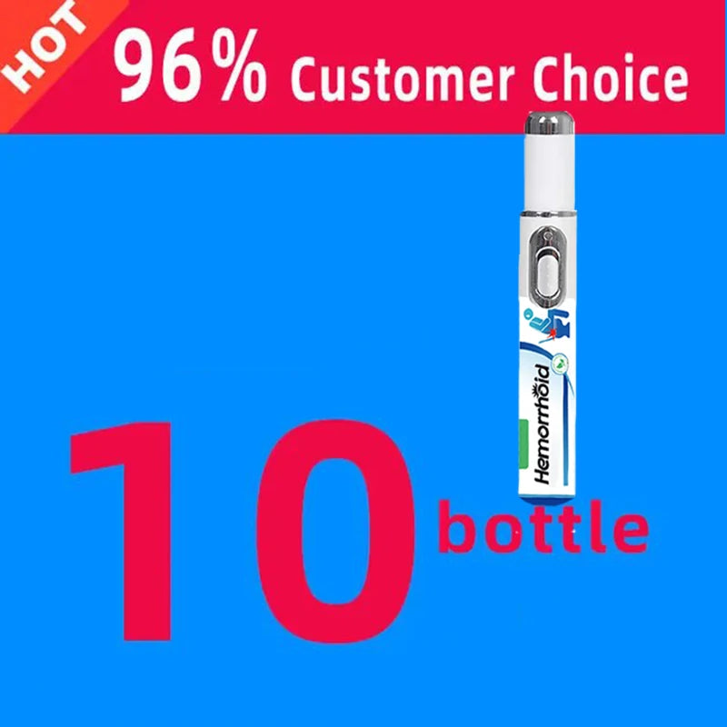 Hemorrhoid Laser Treatment Pen | Portable Wellness Device | Tidesmit Relaxation Treatment 10PCS Tidesmit
