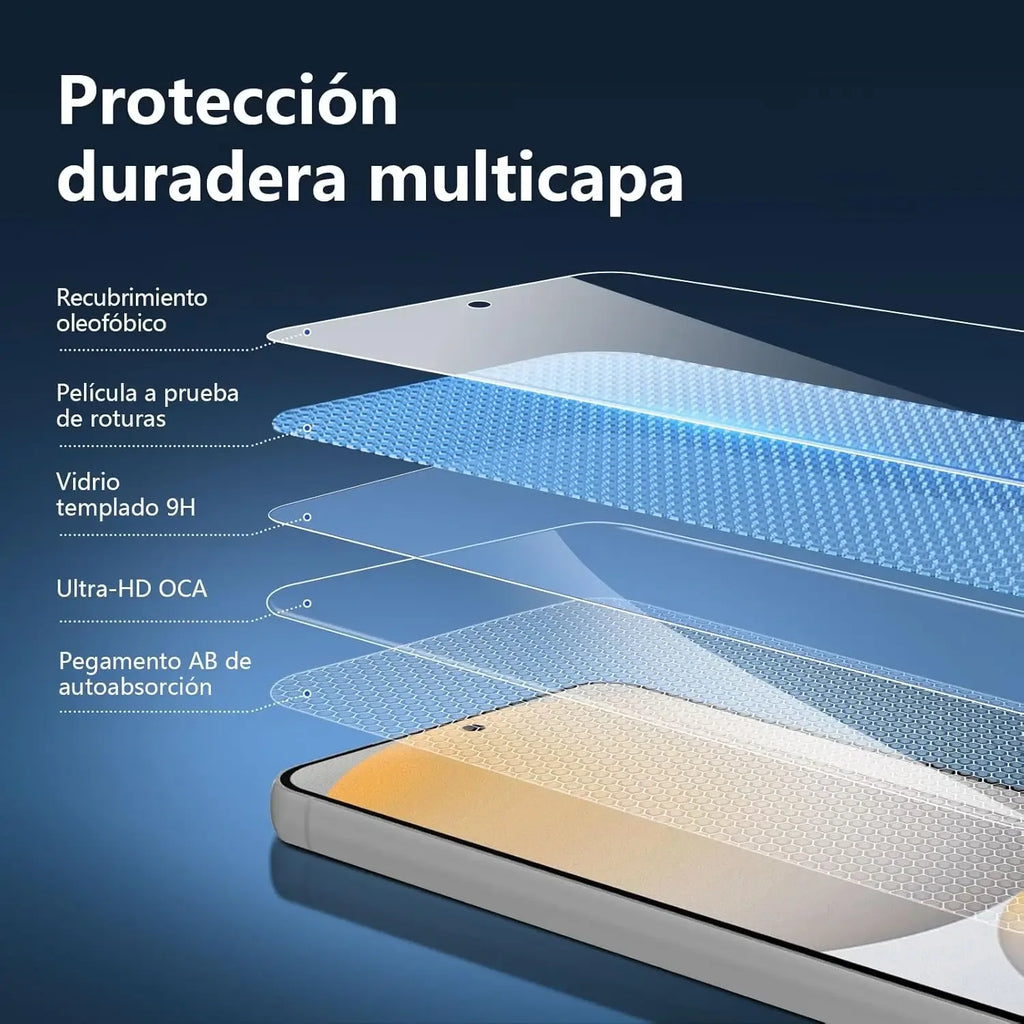 Samsung Galaxy S24 FE Screen Protector, 9H Tempered Glass, Case-Friendly Tidesmit