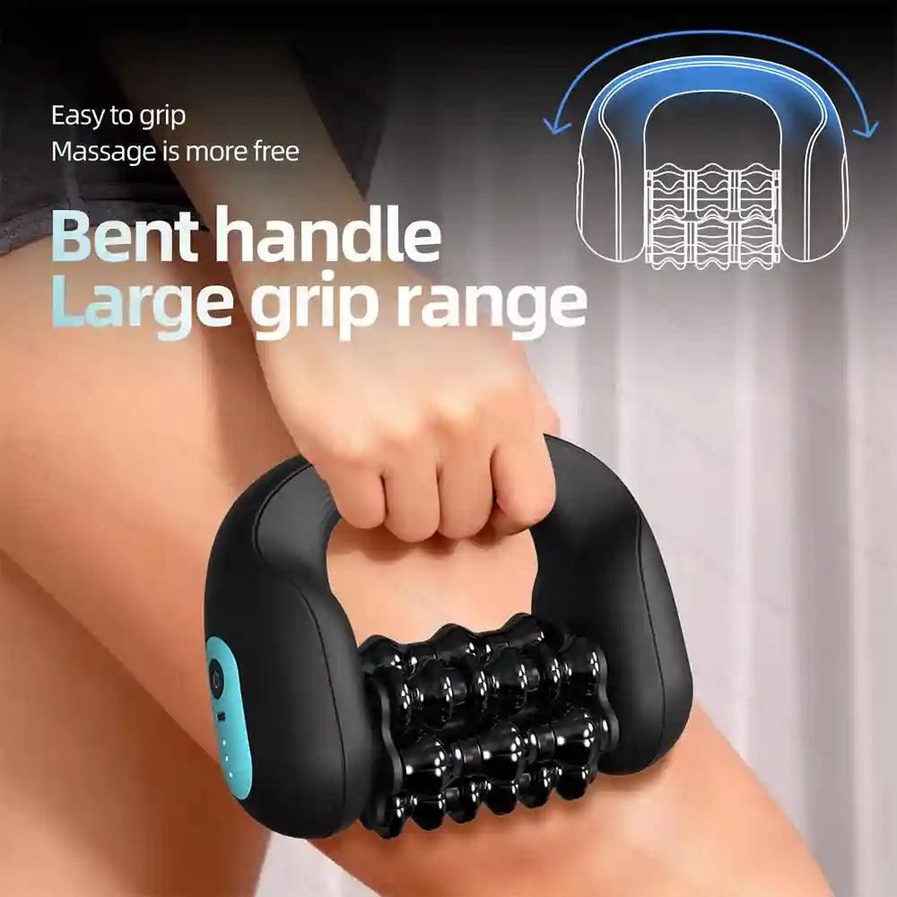 Electric Massage Roller | 3-Speed Deep Tissue Muscle Recovery Device Massage Roller Tidesmit