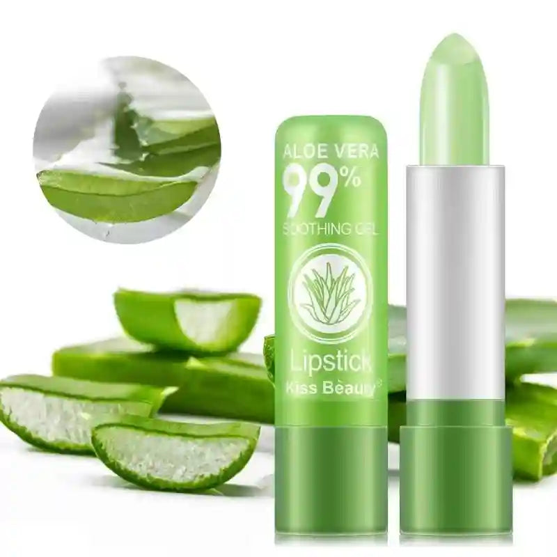 Color Changing Lip Balm - Nourishing Aloe Vera Tinted Treatment Set Lip Care Tidesmit