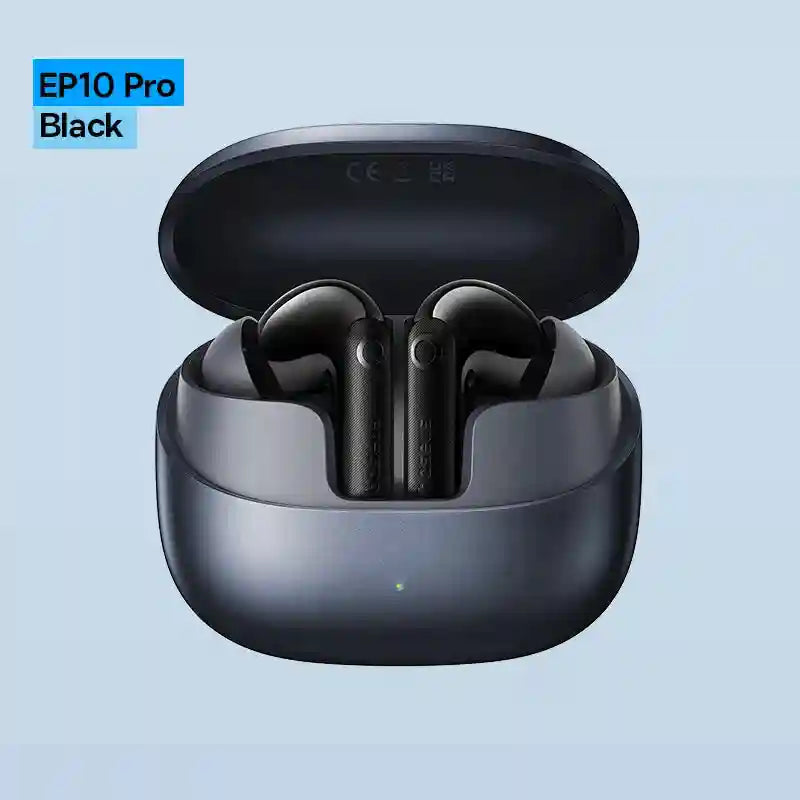 Wireless Earbuds with 48dB Active Noise Cancellation - Tidesmit EP10/M2S EP10 pro Black Tidesmit