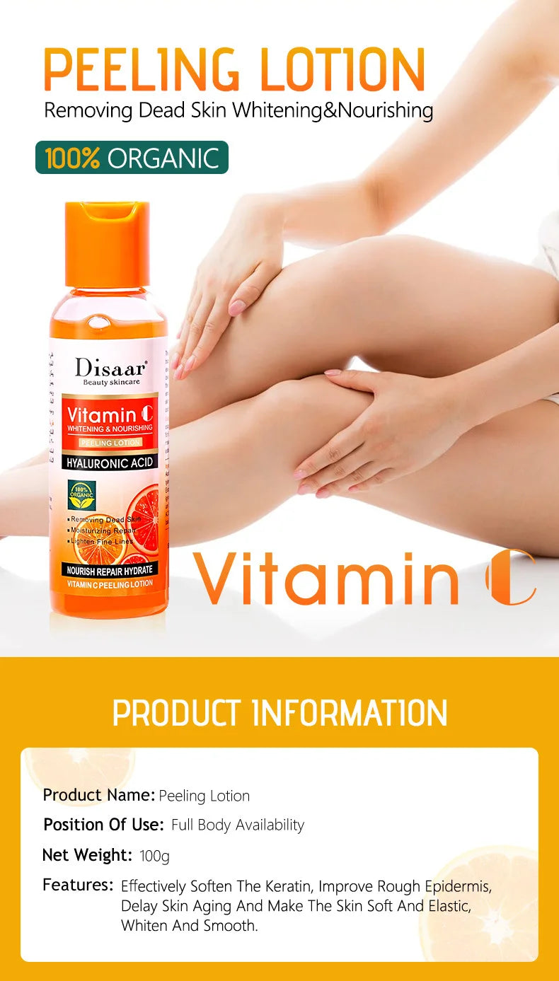 Yellow Peeling Oil for Dark Skin - 100ml Professional Exfoliating Treatment Scrubs Treatments Tidesmit