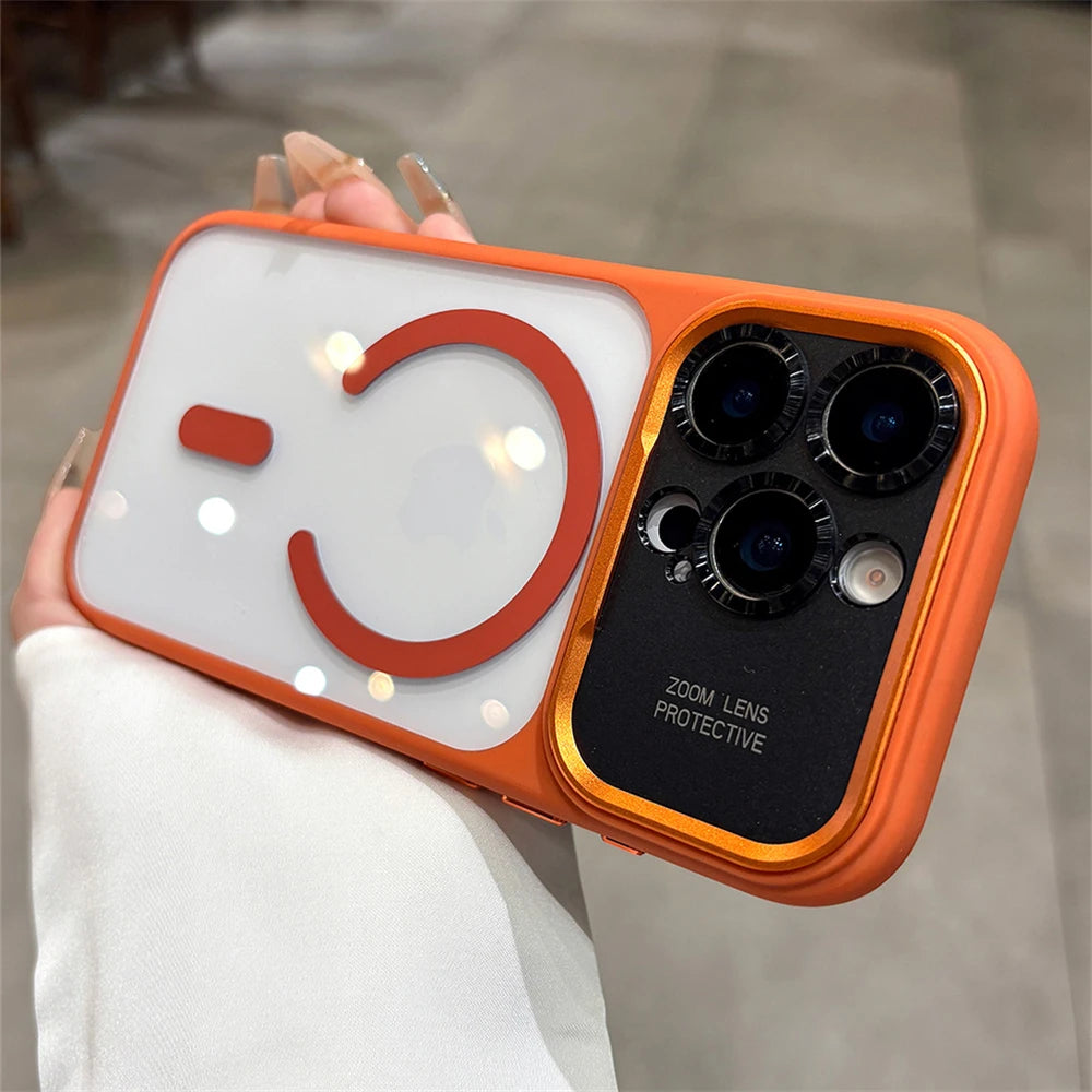 Magnetic iPhone Case with Lens Protection – Slim Military-Grade Cover Tidesmit