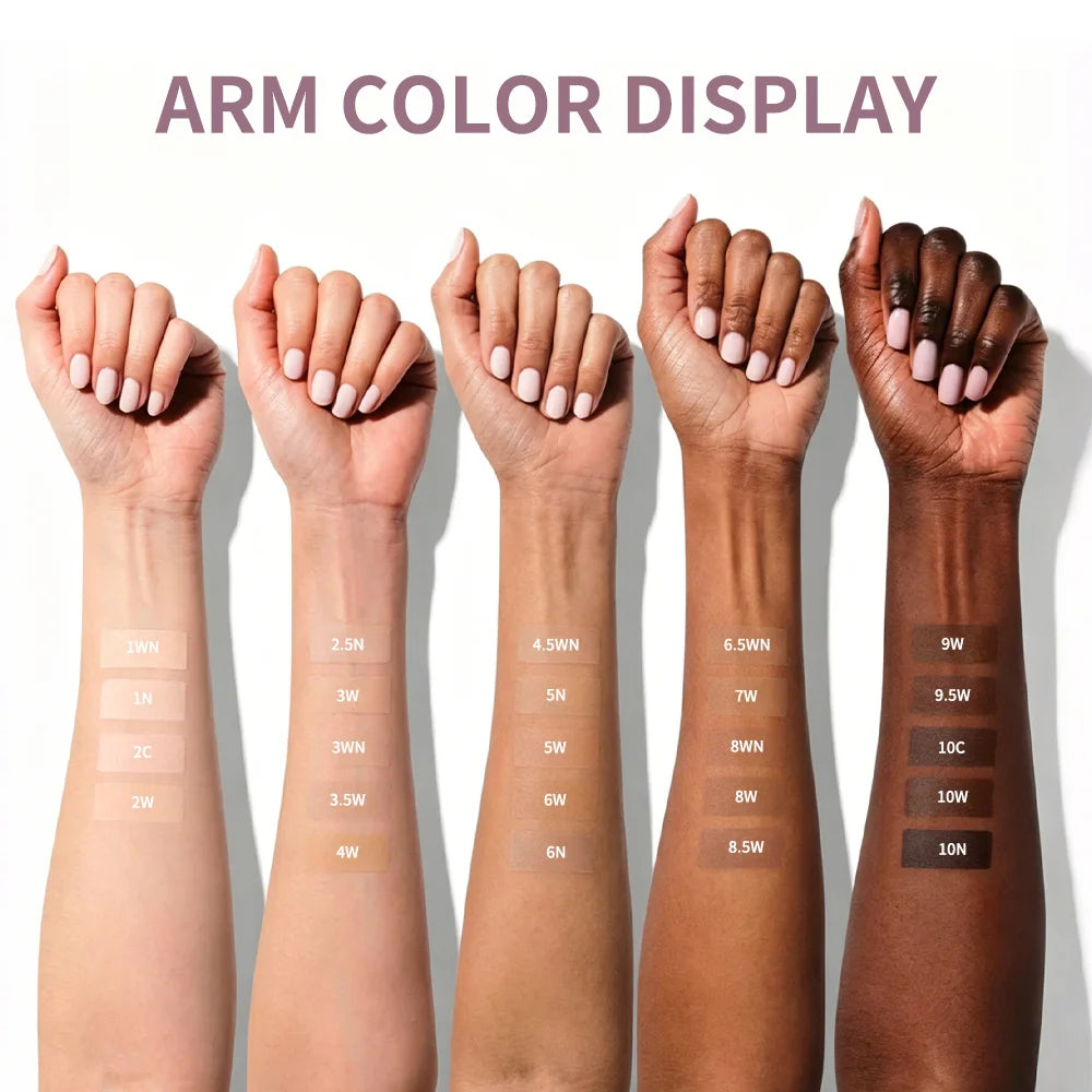 Tidesmit Skin Tint Blurring Elixir Foundation texture close-up showing hydrating full coverage for all skin tones