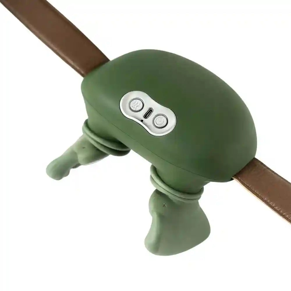 Tidesmit 4D Electric Massager - Portable Neck and Shoulder Relief Back Massage Instrument Green Tidesmit