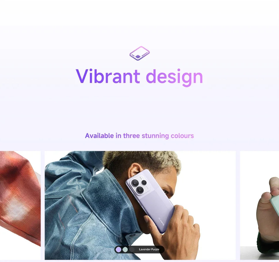 Global version Xiaomi Redmi Note 14 5G Smartphone Dimensity 7025-Ultra  108MP AI camera NFC 6.67" 120Hz AMOLED display IP54