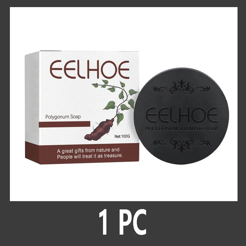 Polygonum multiflorum Thunb Super Soap Shampoo Cold Process Soap Shampoo Bar Pure Plant Shampoo Hair Treatment