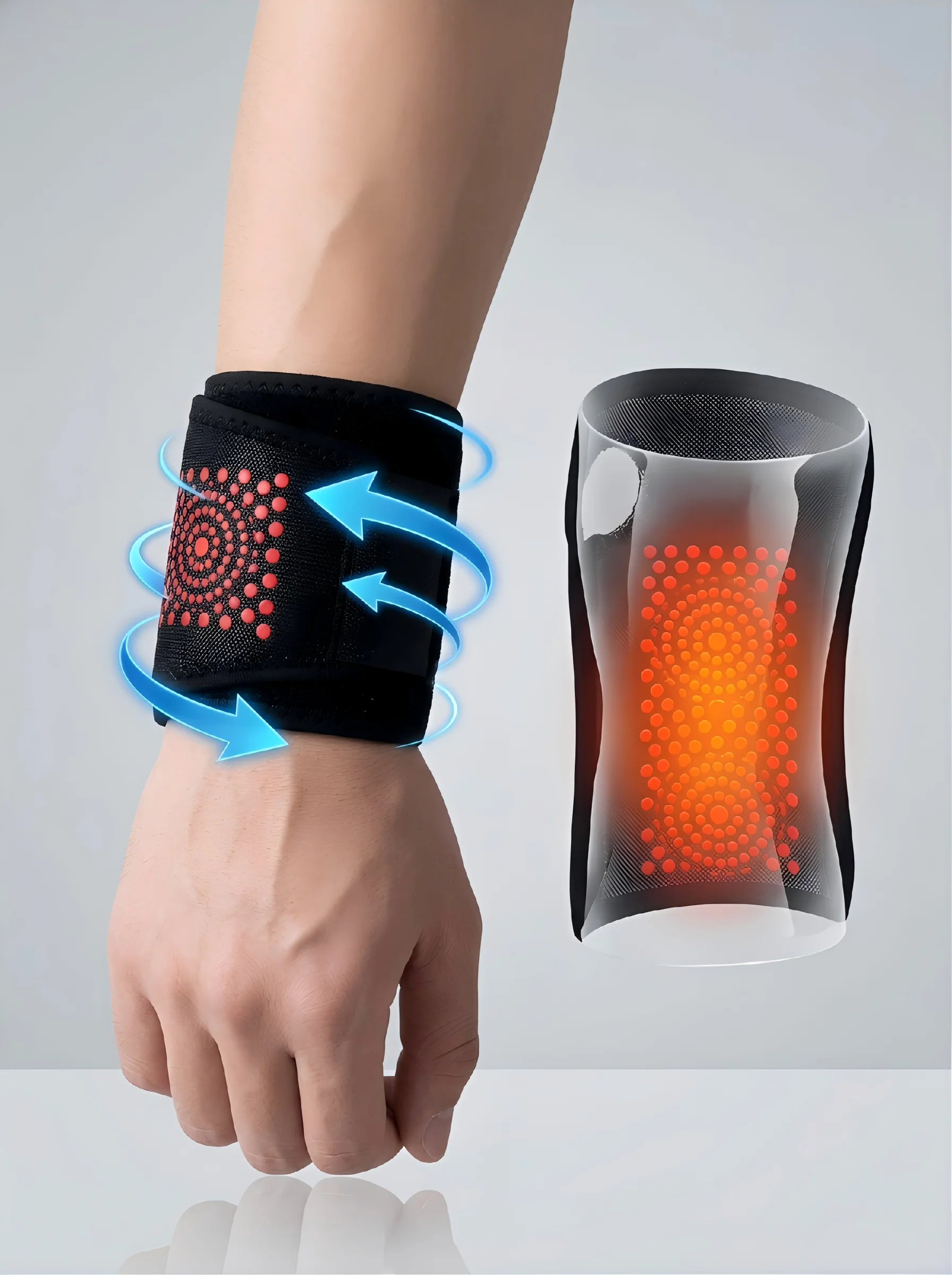 Adjustable Compression Wrist Support Brace Breathable & Comfortable Wrist Brace for Daily Wear Wrist Brace with Adjustable Strap