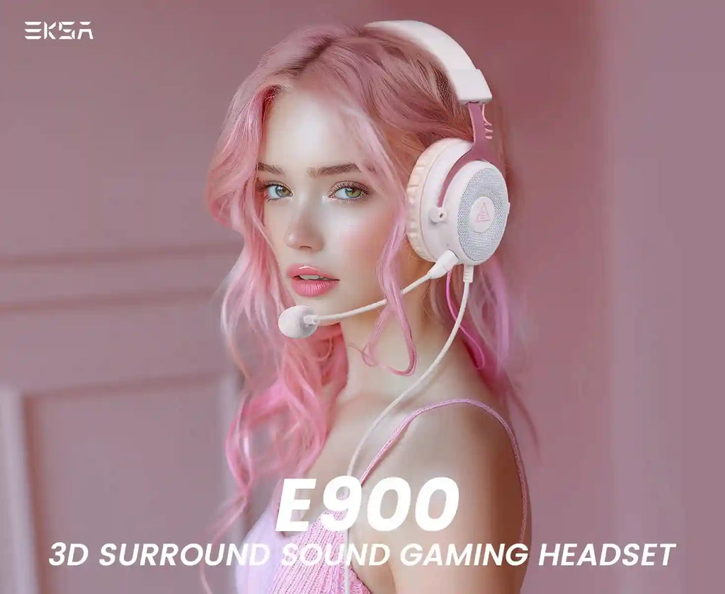 Wired Gaming Headphones with Detachable Mic for PC PS5 and Xbox Tidesmit
