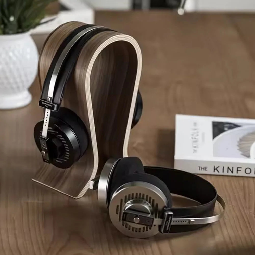 Planar Magnetic Headphones | 70mm Audiophile Wired Over-Ear HiFi Black Tidesmit