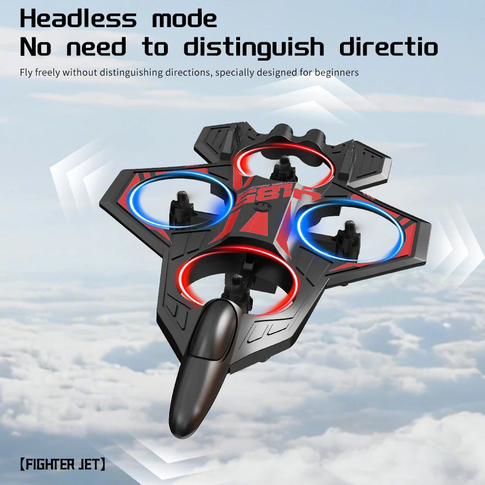 RC Camera Drone with 360 Rolling & Fixed Height Control - Tidesmit Tidesmit