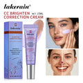Tidesmit waterproof moisturizing CC cream for brightening and color correction as a lasting face makeup primer