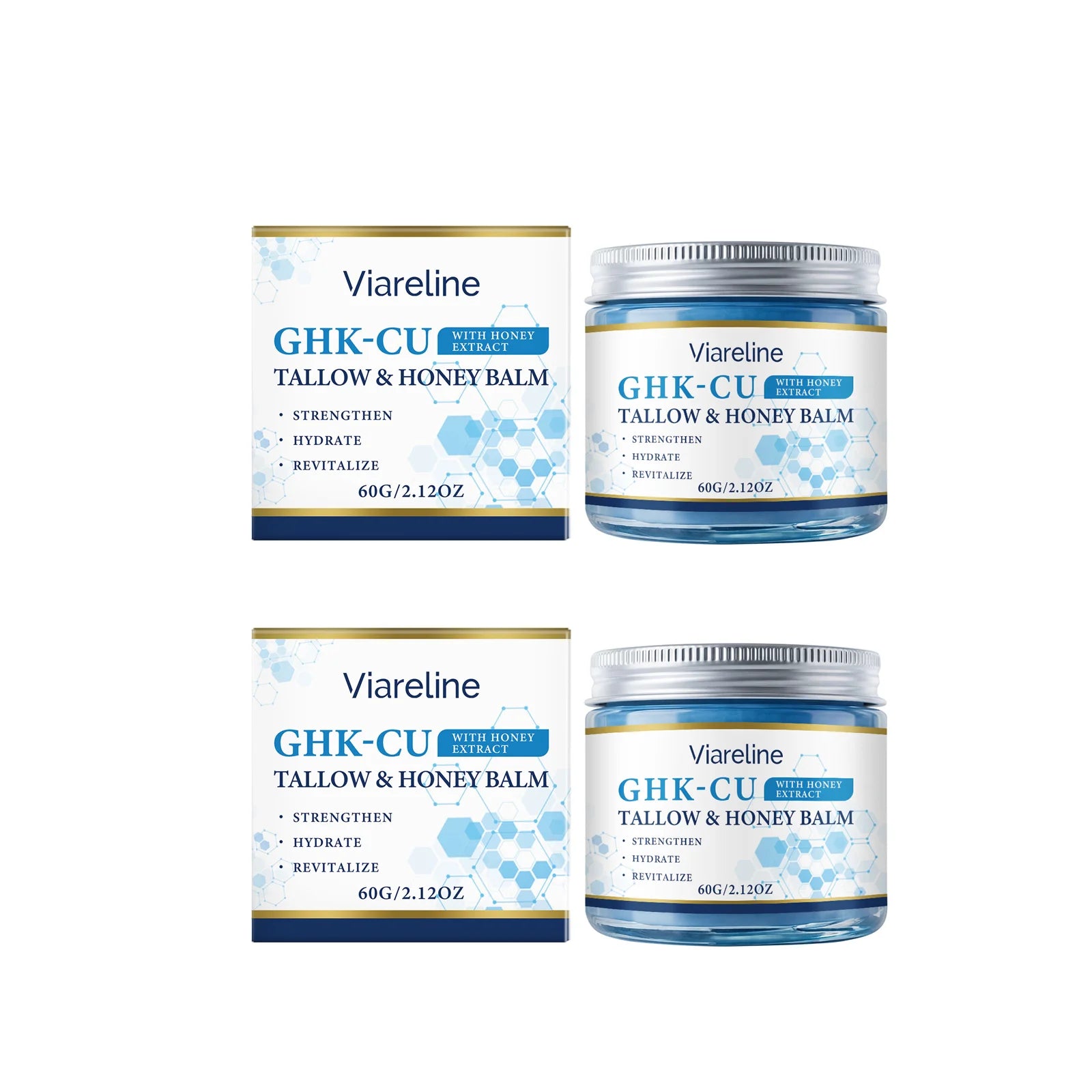 Ghk-Cu Beef Tallow Balm Deep Hydration Brighten Skin Enhance Elasticity Firming Smooth Face Moisturizer For Dry Sensitive Skin