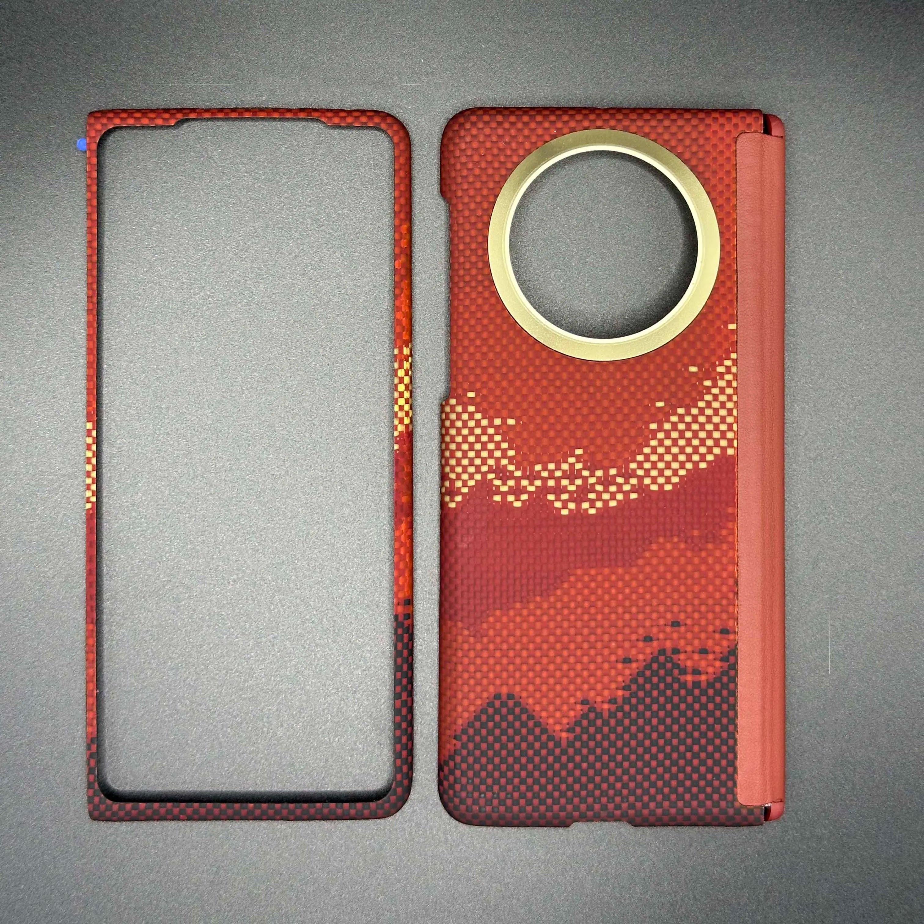 Huawei Mate X3 Magnetic Aramid Fiber Case | Slim Shock-Absorbing Cover Rainbow ZZ Magnetic China Mainland Tidesmit