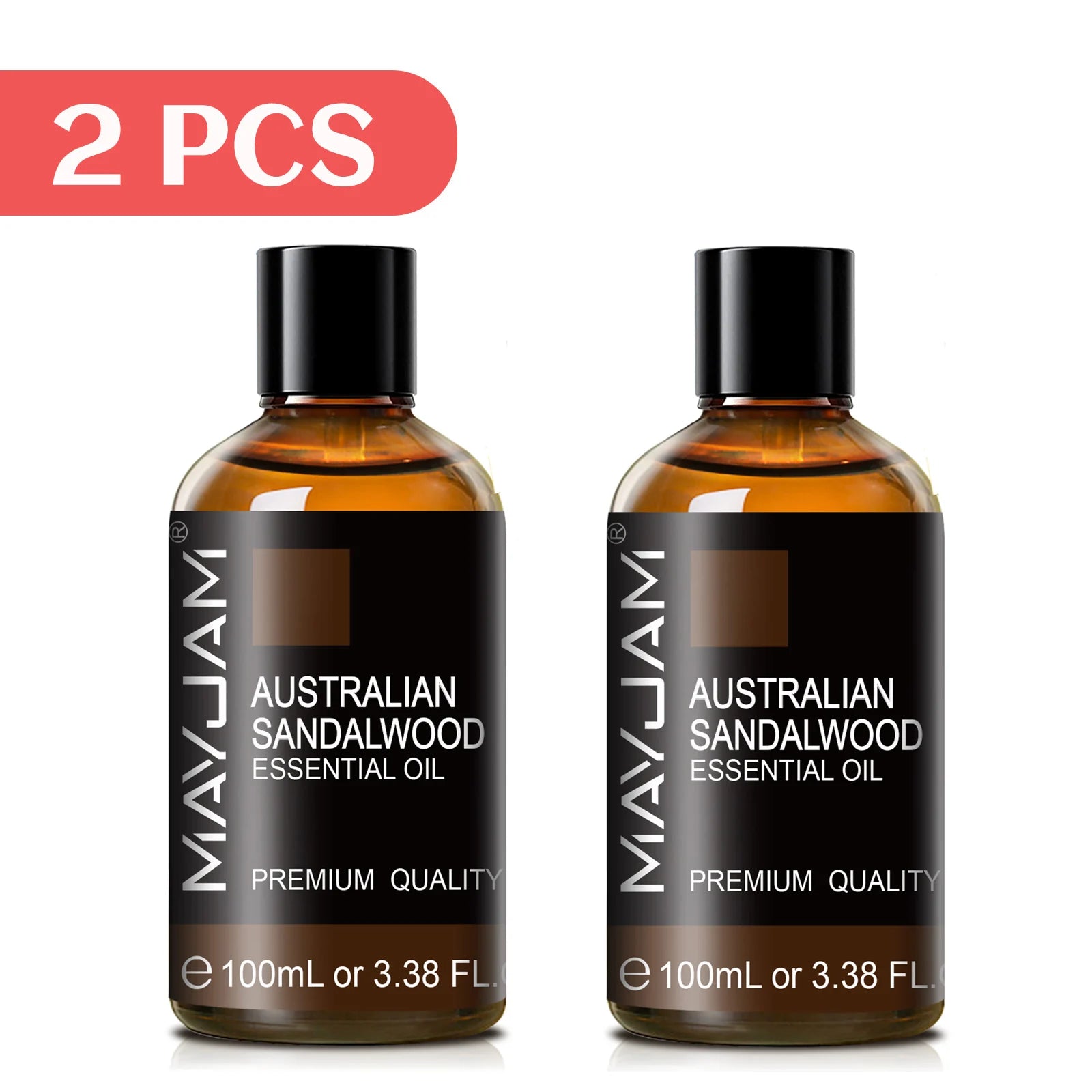 MAYJAM 100ml Pure Natural Essential Oil May Chang Sandalwood Lavender Vanilla Oregano Eucalyptus Oil for Humidifier Diffuser