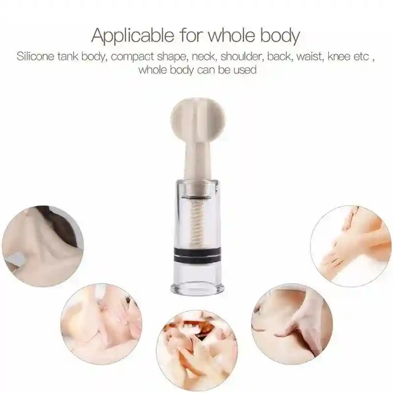 Vacuum Breast Massage Cup Set - Professional Grade Body Tool Eye Massage Instrument Tidesmit