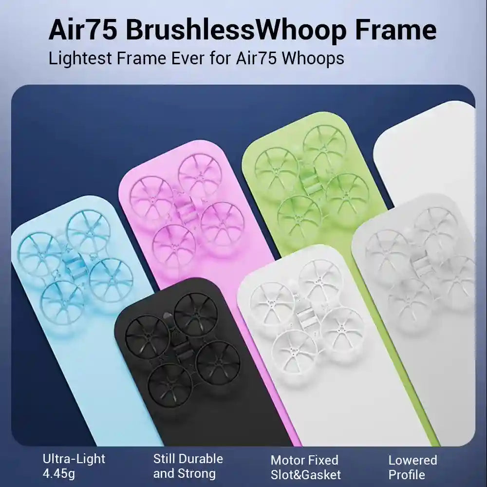 BETAFPV Air75 Brushless Whoop Quadcopter ELRS 2.4G FPV Drone Tidesmit