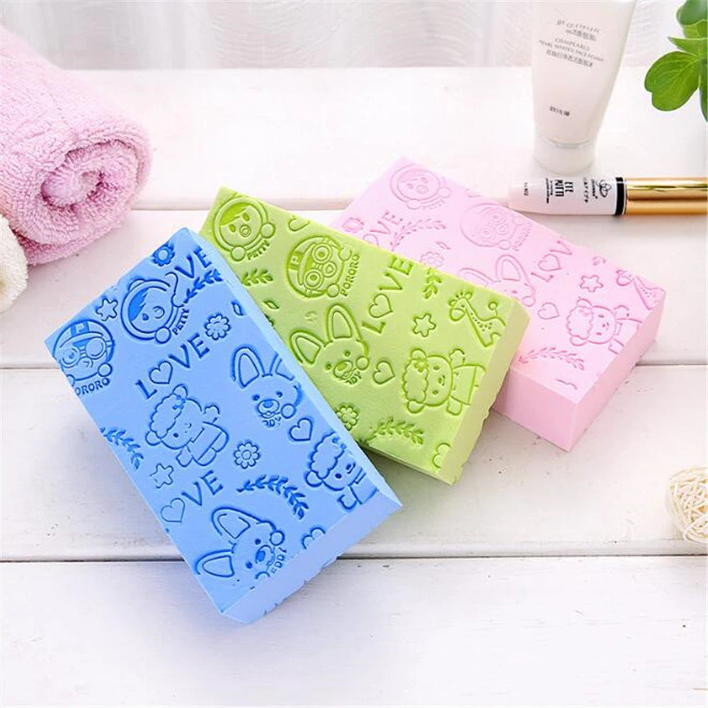 Body Scrubber Exfoliating Sponge | Soft Silicone Skin Cleaner | Tidesmit Scrubs Treatments Tidesmit