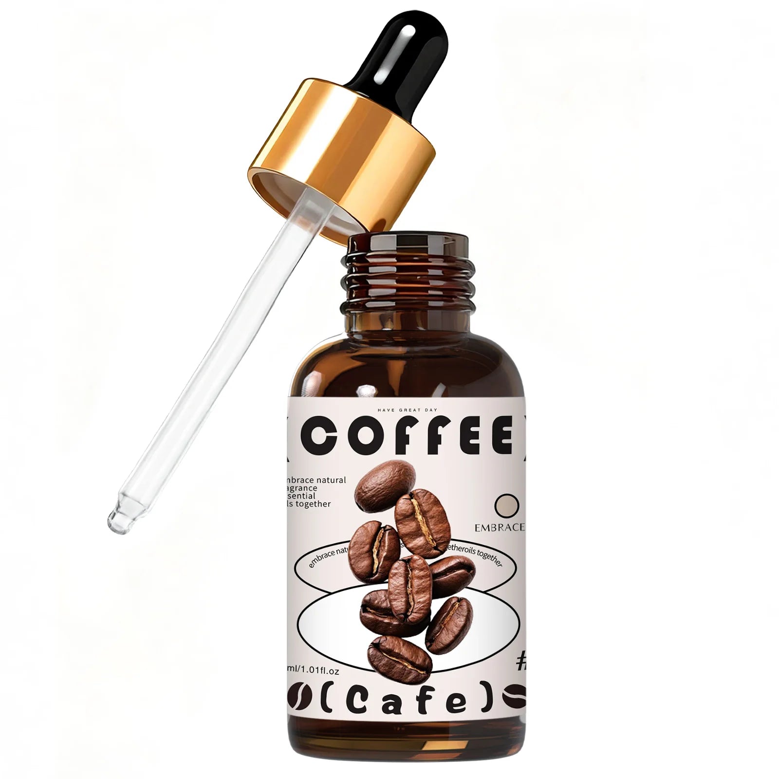 30ml Coffee Essential Oil Skincare Body Massage Oil Long Lasting Scent DIY Projects Scents Soap Perfect Gift to Friends
