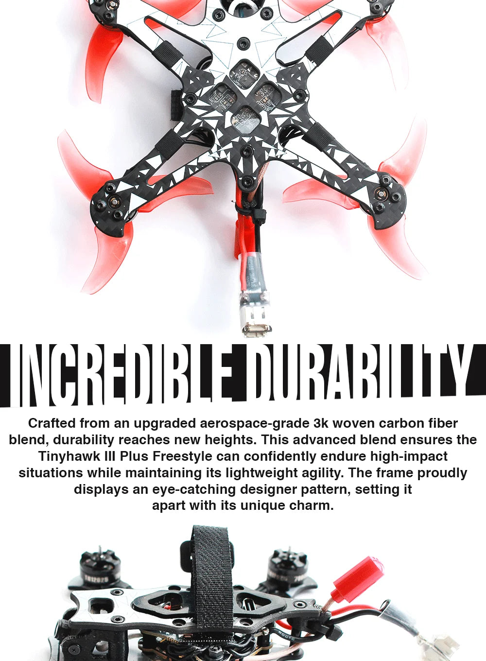 Emax Tinyhawk III Plus FPV Racing Drone - HD Zero & Analog Options Tidesmit