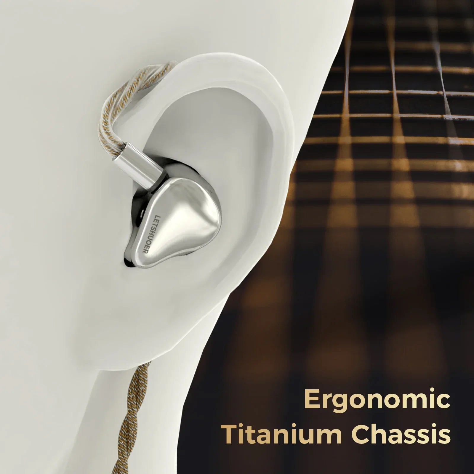 LETSHUOER Cadenza 12 In-Ear Monitors | 12 Hybrid Driver HiFi | Tidesmit Tidesmit