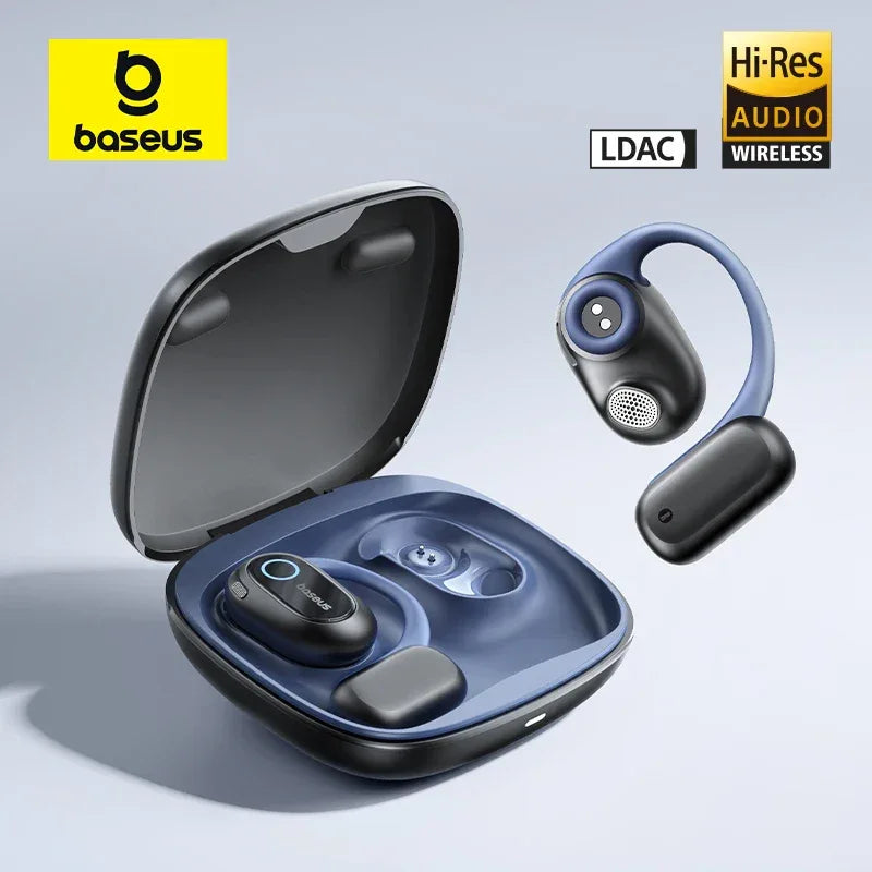 Open-Ear Sport Earbuds Bluetooth 5.4 60-Hour Playtime by Tidesmit Tidesmit