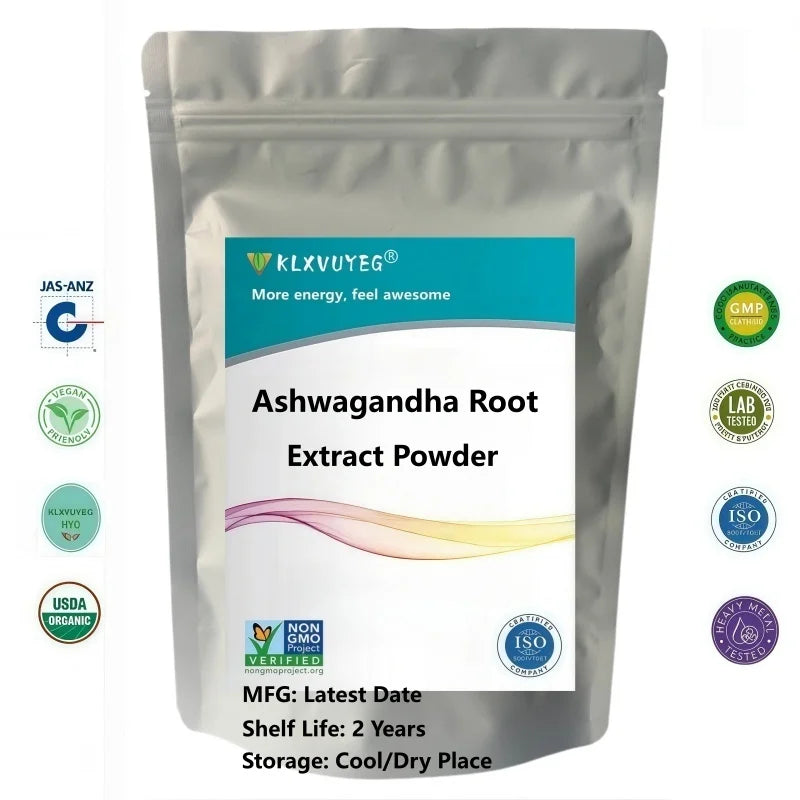 Factory professional packaging and sealing Ashwagandha Root Powder Supplemant Care Facial care Body powder