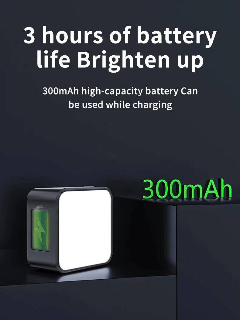 Pocket 3 Magnetic LED Fill Light for Content Creation Tidesmit