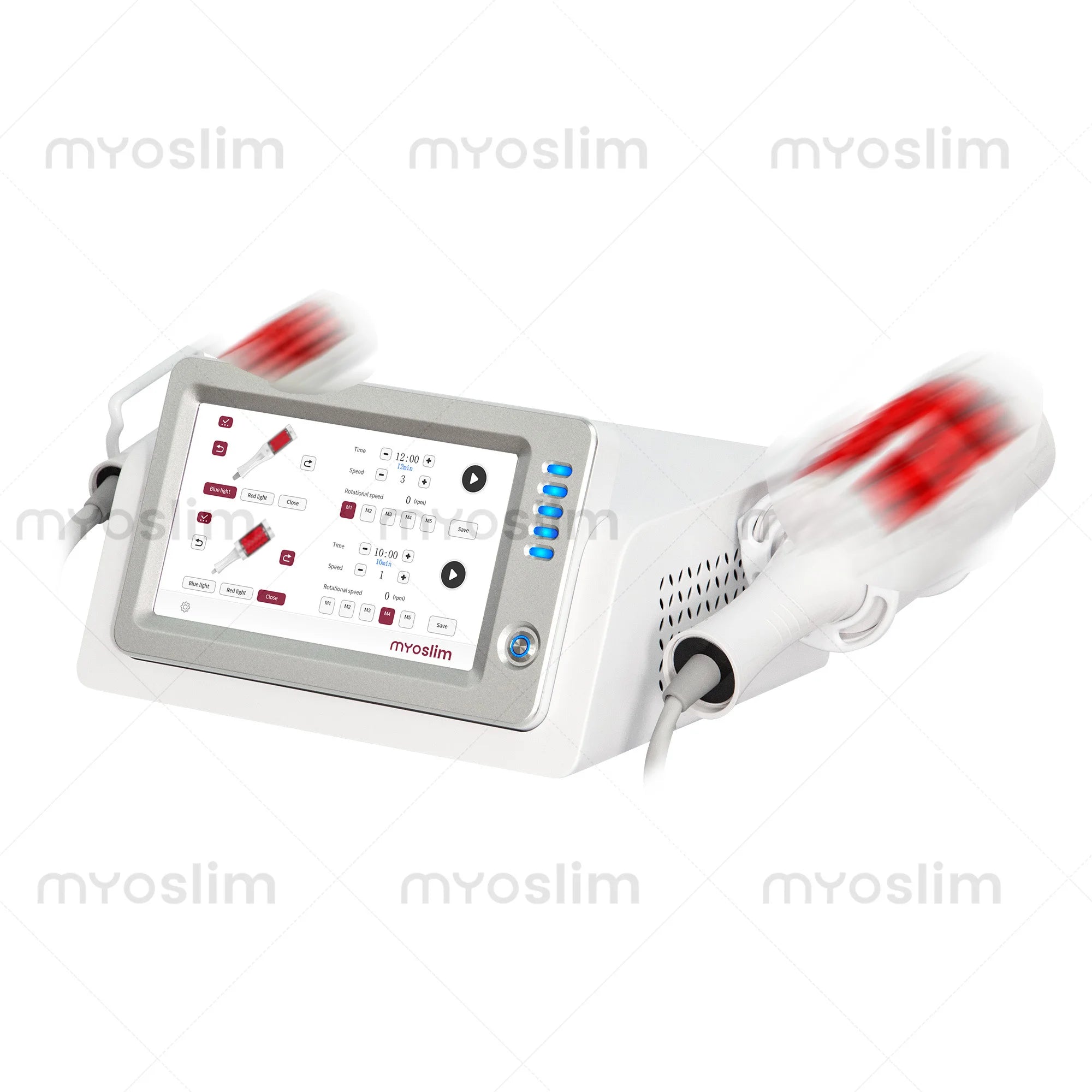 EMS Body Sculpting Machine - 360 Rotating Deep Tissue Massager Body Shaping Massage Equipment 220V Tidesmit