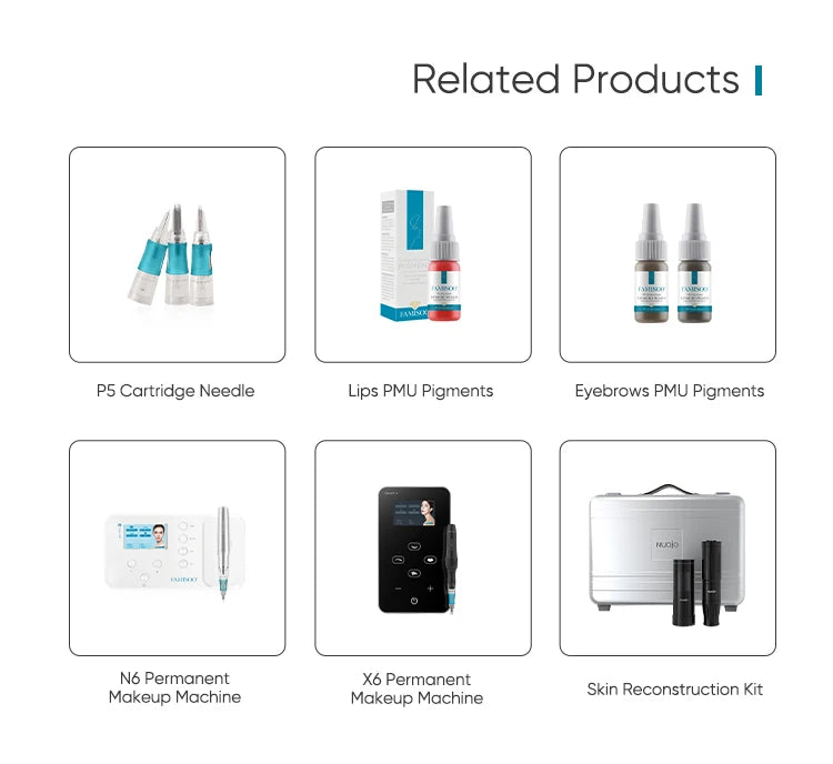 Permanent Makeup Machine - Rotary PMU Device for Eyebrow and Lip Precision Permanent Makeup Machines Tidesmit