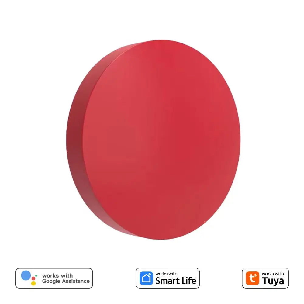 ZigBee Smart Button Scene Switch - Wireless Smart Home Remote Control red Tidesmit