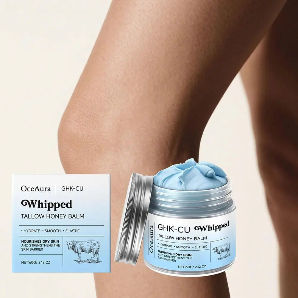 Copper Peptides GHK-Cu Beef Tallow Cream Blue Balm Manuka Honey Deep Moisturizing Nourishing Repair Barrier for All Skin Types