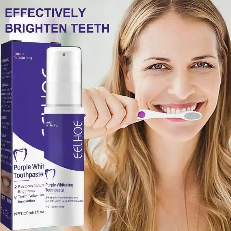 Tidesmit whitening toothpaste for yellow teeth removal and professional oral hygiene deep cleaning