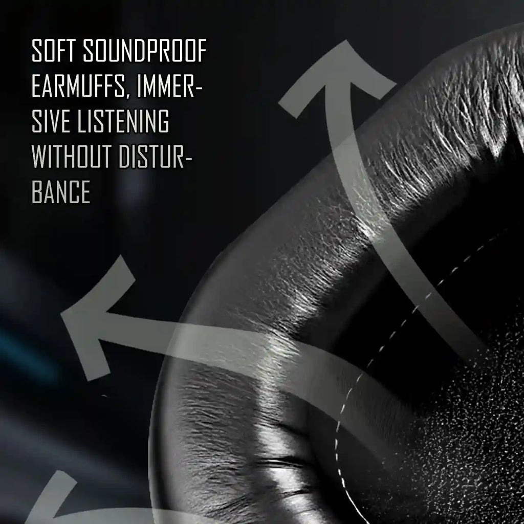 Wired Over-Ear Gaming Headphones with Mic - Comfortable PC Headset Tidesmit
