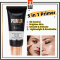 Tidesmit TLM 5 in 1 face makeup primer gel with oil control long lasting moisturizing benefits for smooth application