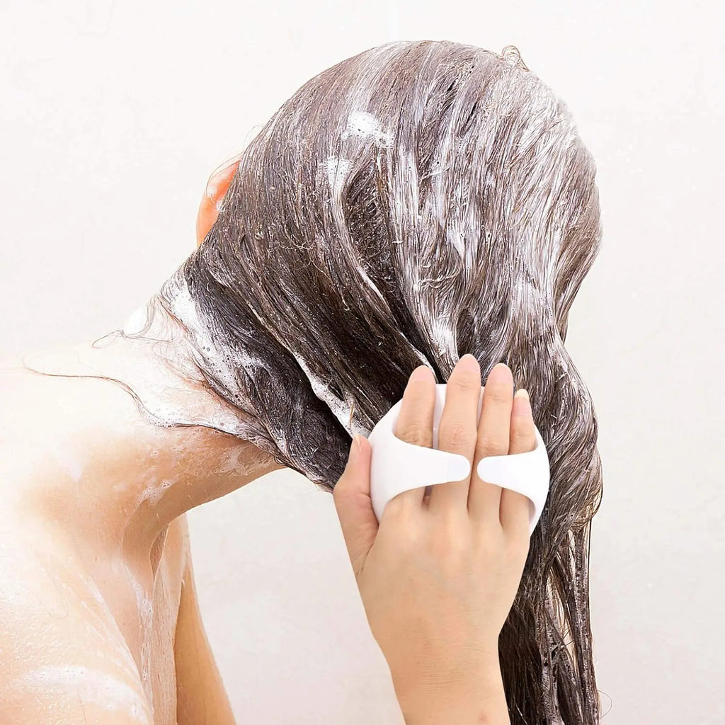 Scalp Massager Shampoo Brush Silicone Hair Scrubber | Tidesmit Massage Cushion Tidesmit