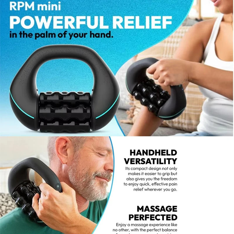 Percussive Massager for Muscle Recovery, 3-Speed Deep Tissue, Black Relaxation Treatment Tidesmit