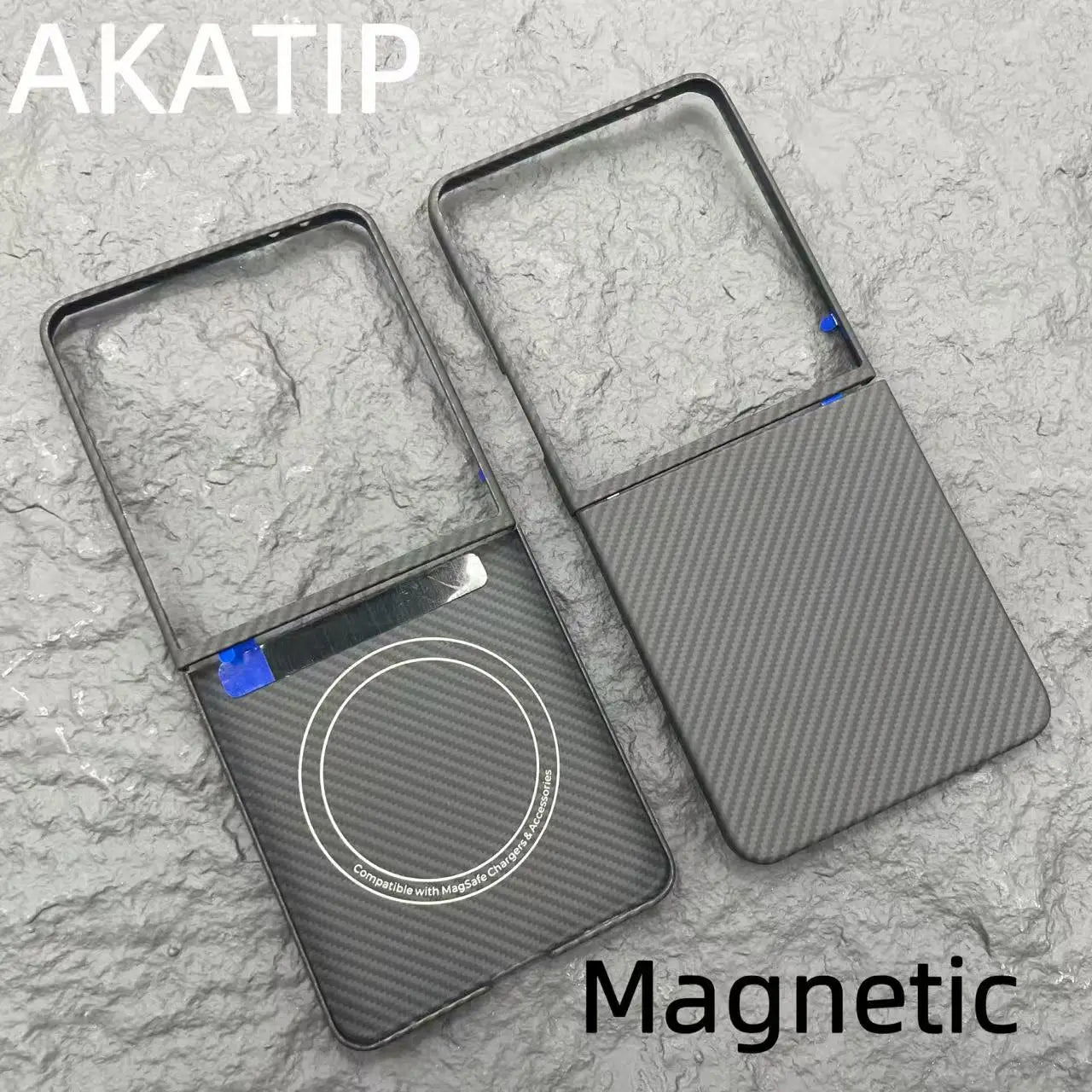 Samsung Galaxy Z Flip 7 Case Slim Aramid Fiber Magnetic Cover Tidesmit