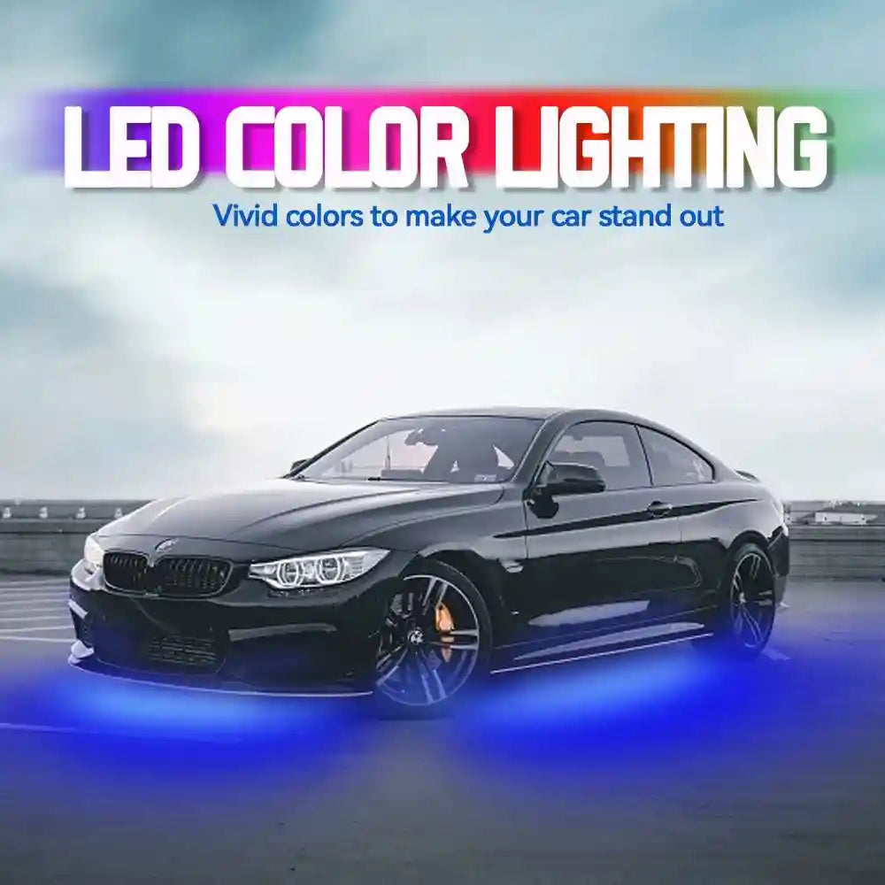Tidesmit RGB LED Car Chassis Underglow Kit - App & Remote Control Tidesmit