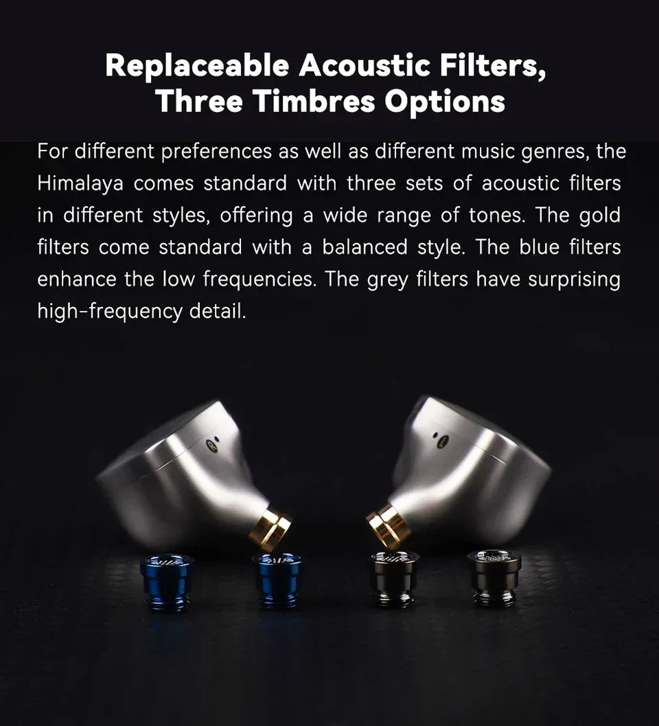 Himalaya Dual Dynamic HiFi In-Ear Monitors | Tidesmit IEM Tidesmit