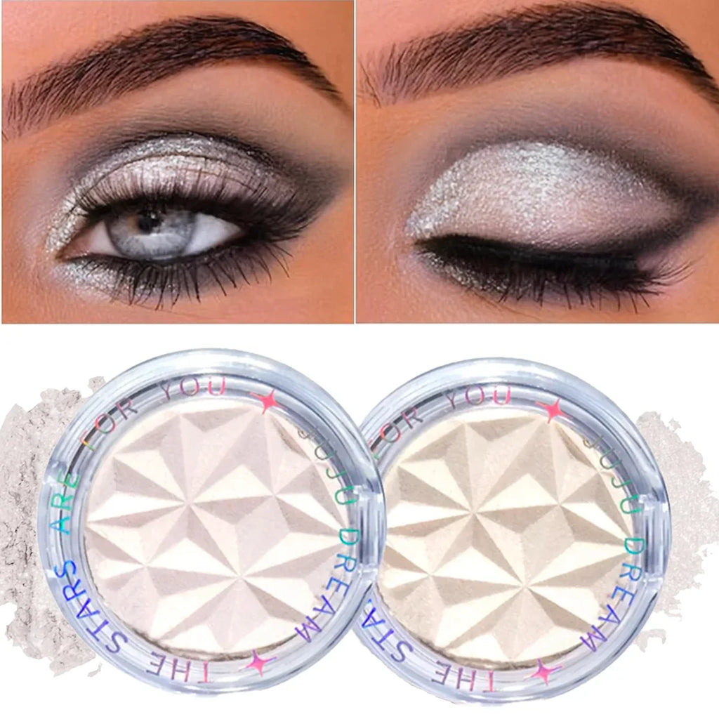 Tidesmit Shimmer Glow Highlighter 2-color palette for radiant face makeup contour and long-lasting party shine