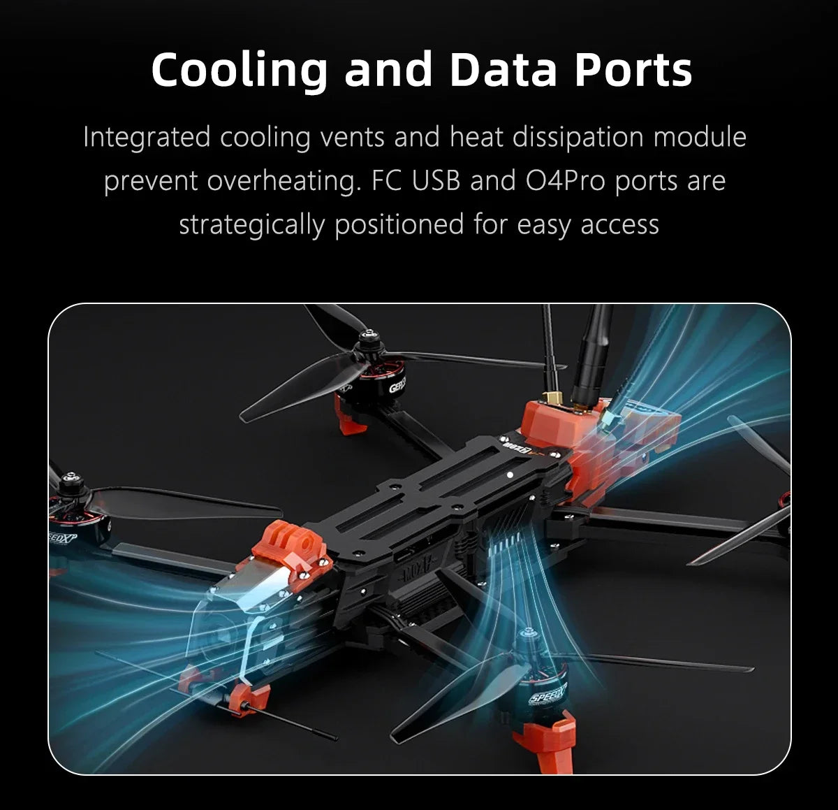 MOZ7 V2 O4 Pro 7 Inch FPV Drone | Long Range Cinematic Aerial Filming Tidesmit