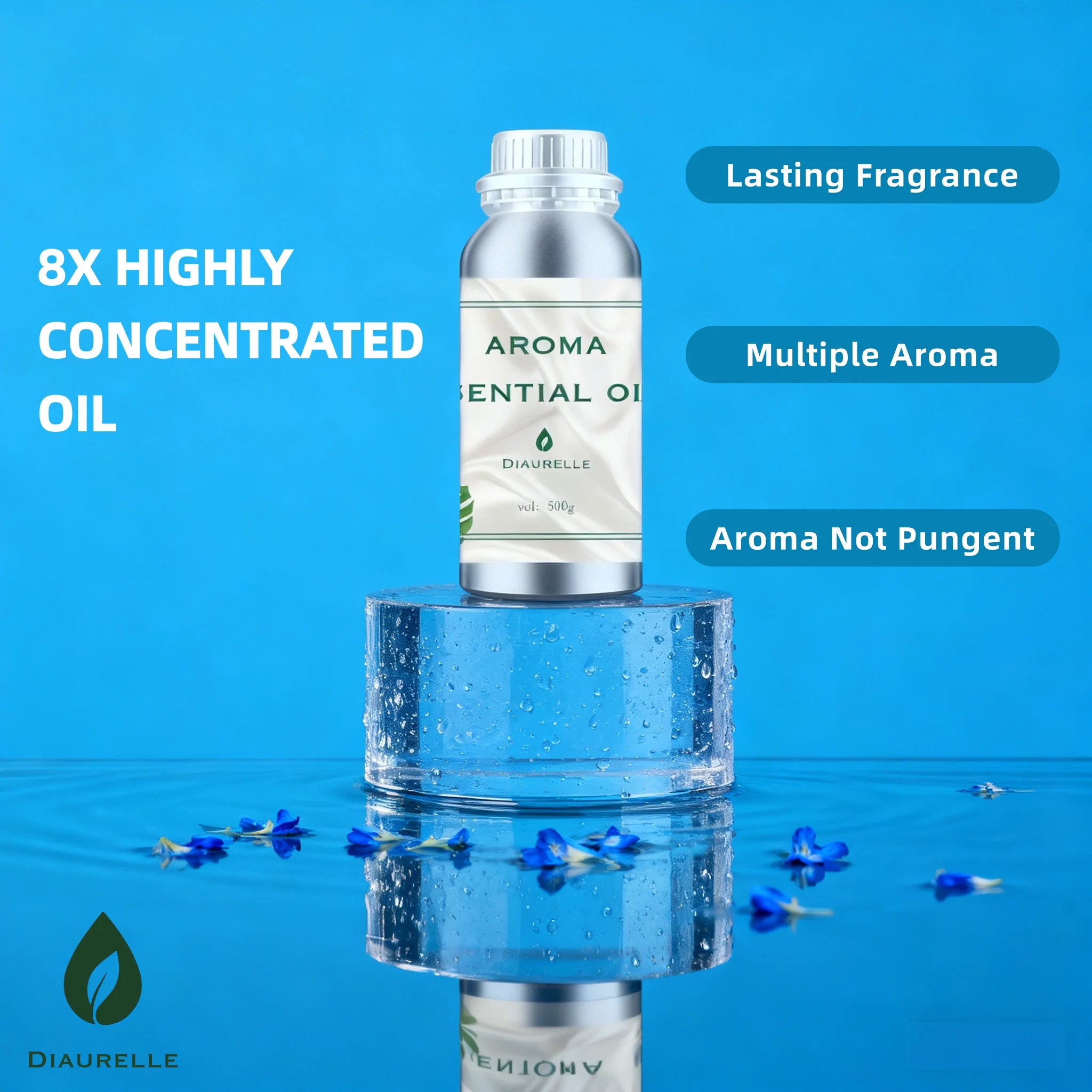 Bestseller 500ml Essential Oil Refill, Top Choice for Aromatic Diffuser & Air Freshener Machine, for Home and Hotel