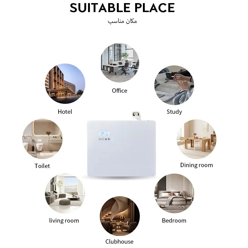 NAMSTE 4000m³ HVAC WIFI Control Scent Diffuser Machine Smart Timing  Commercial Essential Aroma Oil Hotel Perfume Bluetooth