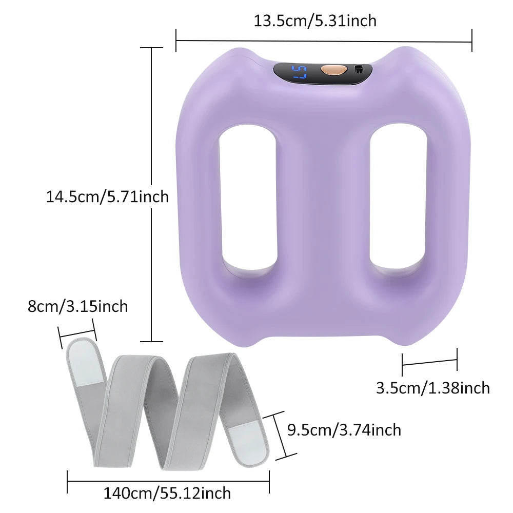 Fascia Massage Gun: Deep Tissue Percussive Therapy Tool (Purple) Fascia Gun Tidesmit