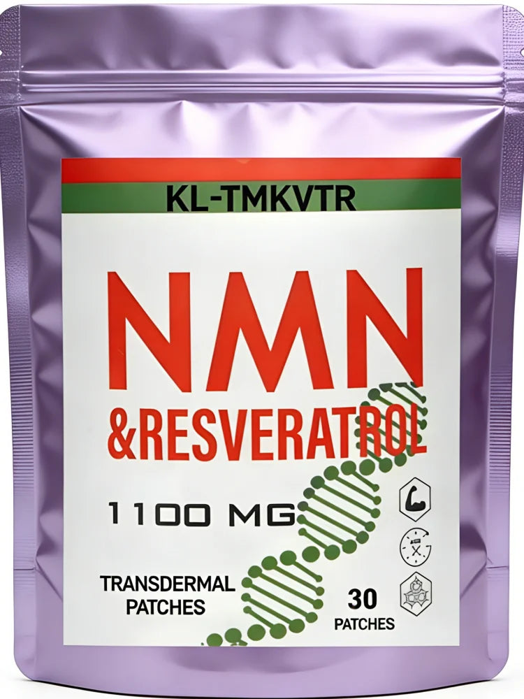 30 Patches NMN (Nicotinamide Mononucleotide ) Transdermal Patches With Resveratrol for Anti-aging Antioxidant Health