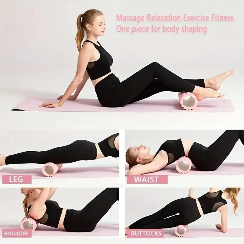 Foam Massage Roller for Back Pain Relief | Deep Tissue Recovery Tool Back Massage Instrument Tidesmit