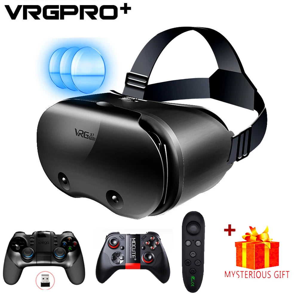 VR Headset for Smartphones - Immersive 3D Mobile VR Glasses Tidesmit