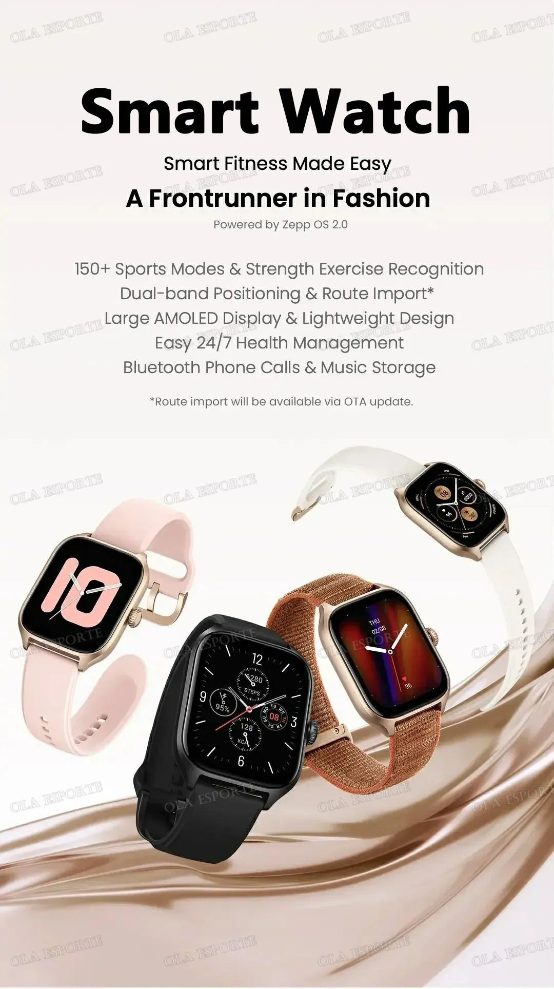 Smart Watch For Android IOS Watches 2.01inch HD Display BT Call Message Alert Music Sports Mode Smartwatch Men Women Gift HW12