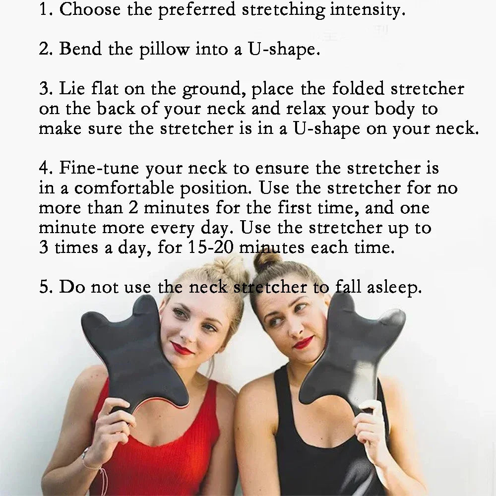 Neck And Shoulder Relaxer | Orthopedic EVA Foam Massage Pillow Relaxation Treatment Tidesmit